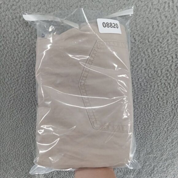 Banana Republic Pants Mens 36x30 Beige Khaki Herringbone Stripe Pattern Flaps - Picture 10 of 10